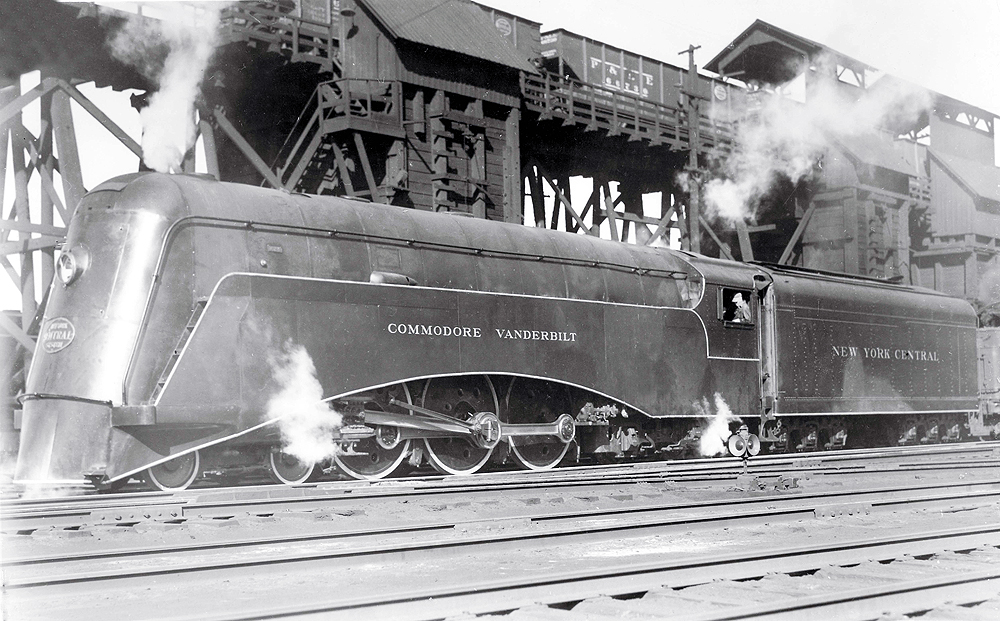 Streamlined Steam Engine Trains