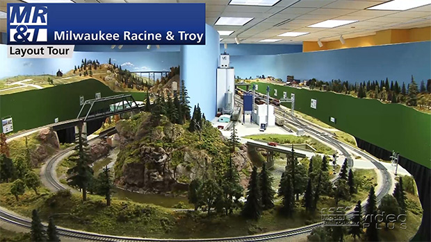 Visit the Milwaukee, Racine & Troy HO layout