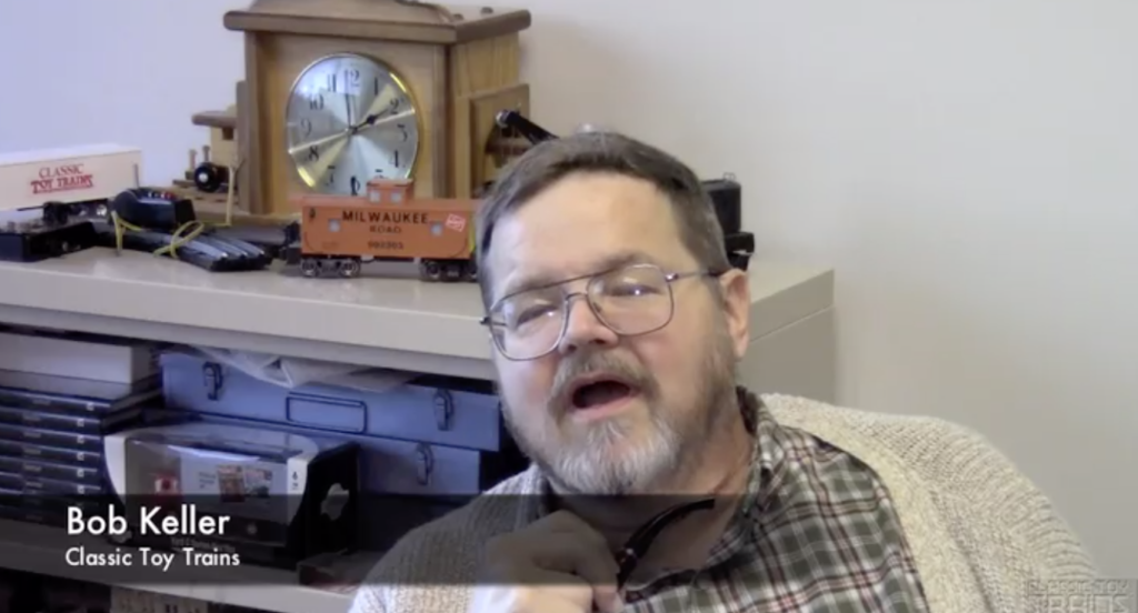 Bob Keller with a pipe in his office