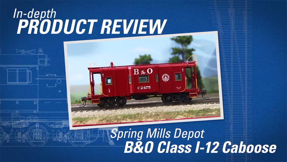 Spring Mills Depot HO scale BO I12 caboose
