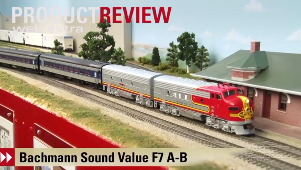 Bachmann HO scale F7 with DCC and sound