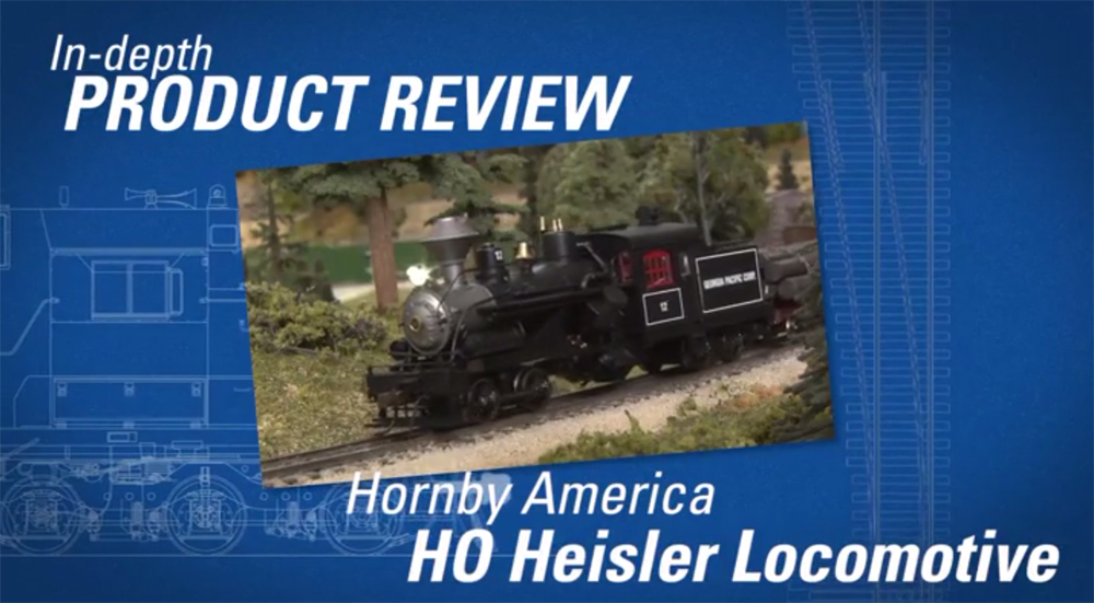 Hornby HO scale Heisler steam locomotive with sound