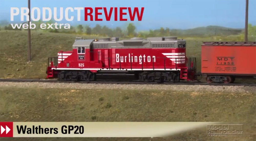 Walthers HO scale GP20 with DCC and sound