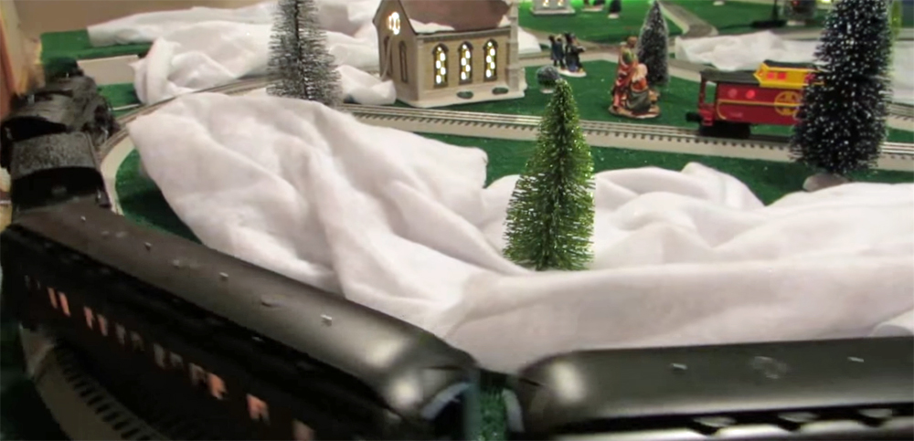 Kevin's "Polar Express" North Pole Christmas layout