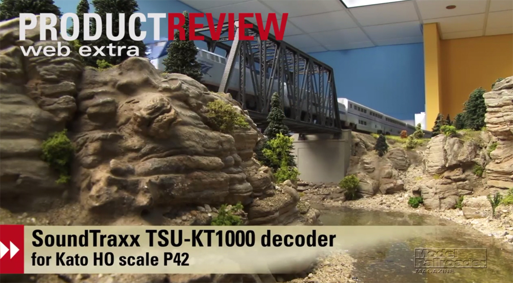 SoundTraxx KT1000 decoder for Kato HO scale P42
