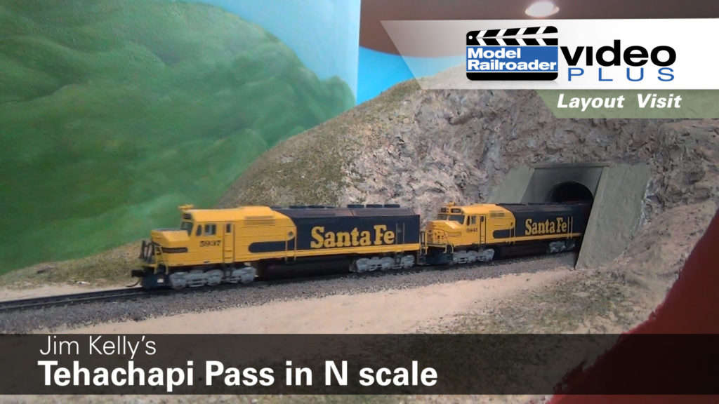 Jim Kelly's N scale Tehachapi Pass