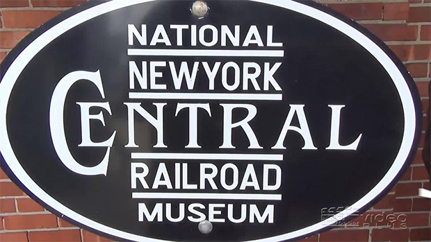 National New York Central Railroad Museum sign