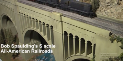 Video: All American Railroads S scale layout