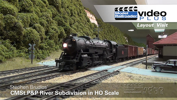 Stephen Brudlos' Milwaukee Road River Subdivision in HO scale