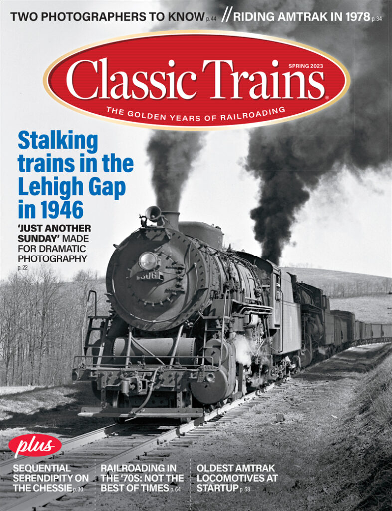The Classic Trains cover for Spring 2023