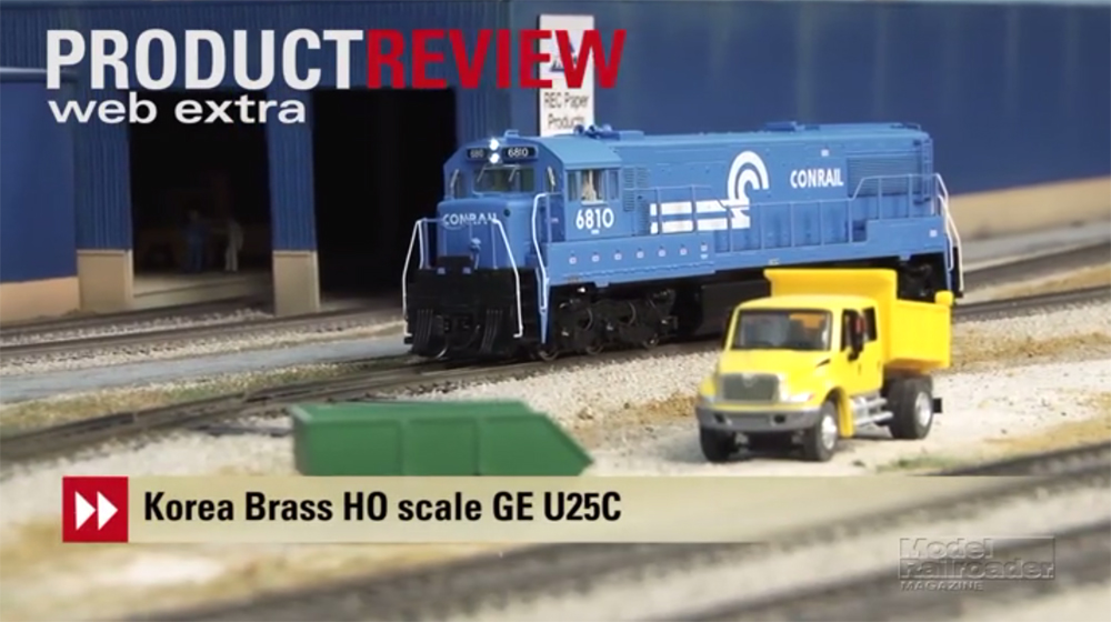 Korea Brass HO scale U25C with TCS WOWSound DCC decoder