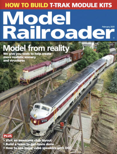 Model Railroader Issue Cover