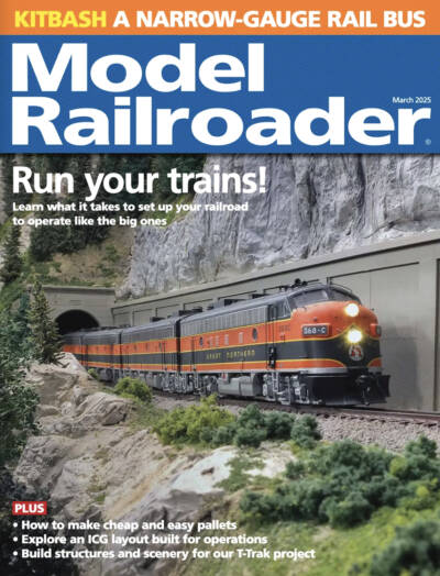 Model Railroader Issue Cover