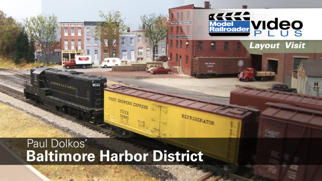 Paul Dolkos' Baltimore Harbor District in HO scale