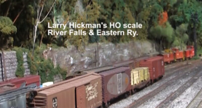 Video: HO scale River Falls & Eastern Ry