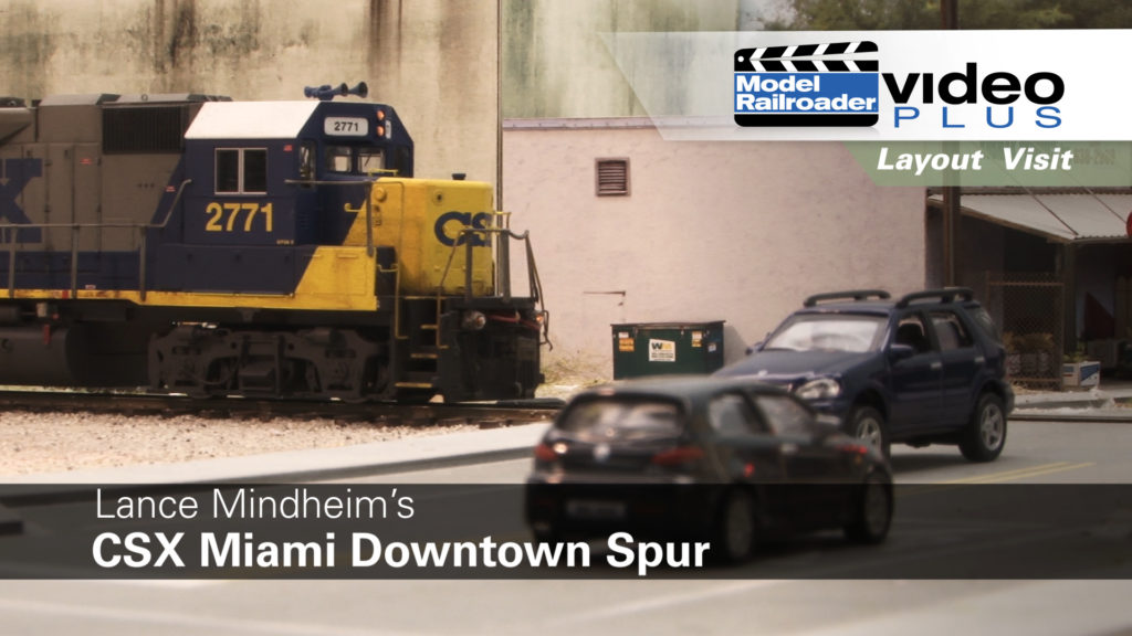 Lance Mindheim's CSX Miami Downtown Spur in HO scale