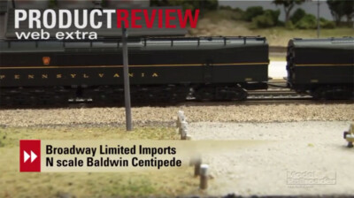 Video: Broadway Limited Imports N scale Baldwin Centipede