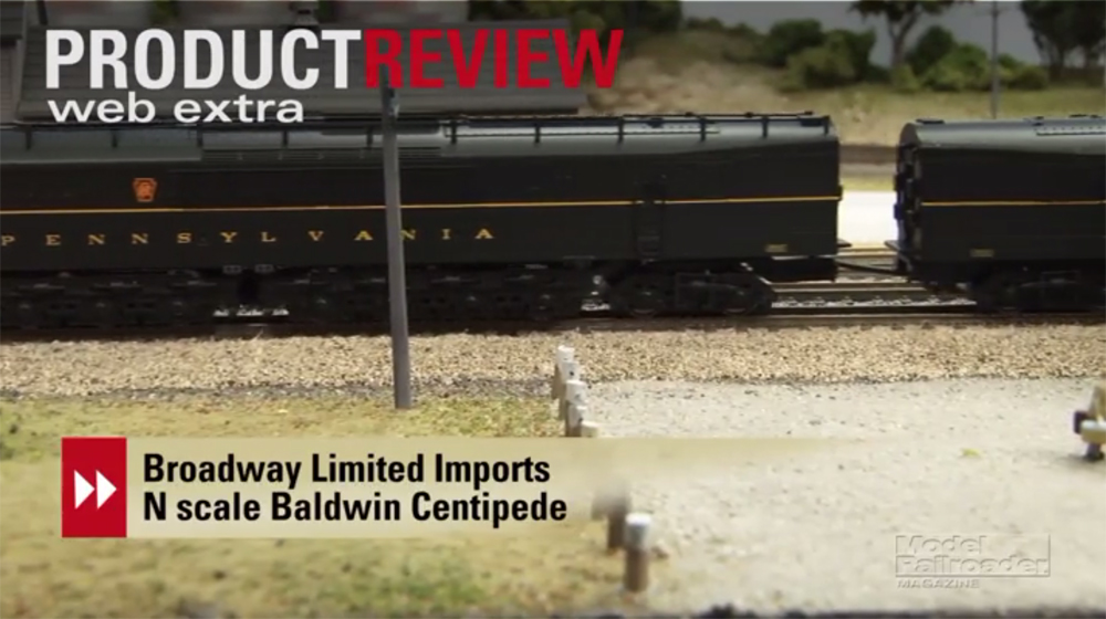 Broadway Limited Imports N scale Baldwin Centipede