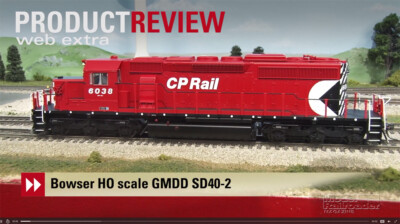 Video: Bowser Trains HO scale GMDD SD40-2