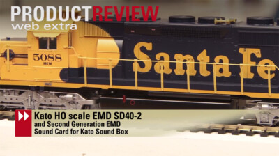 Video: Kato HO SD40-2 and EMD 2nd Generation Sound Card