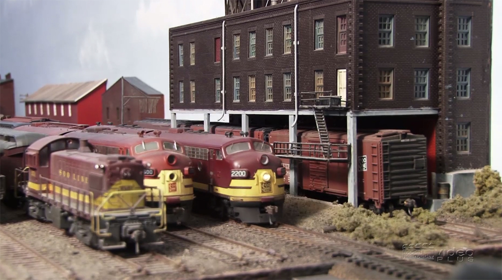 Mark Preussler’s Soo Line Stevens Point Division in HO scale