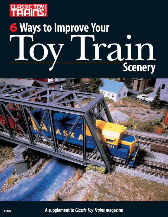6 ways to improve your toy train scenery
