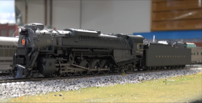 Video Review: Broadway Limited Imports Paragon3 HO scale PRR J1 steam locomotive