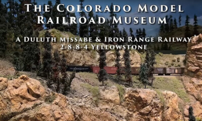 A Duluth, Missabe & Iron Range 2-8-8-4 Yellowstone at the Colorado Model Railroad Museum