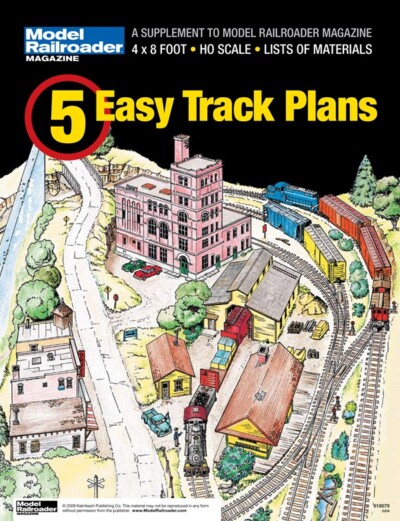 5 Easy 4 x 8 Track Plans For Model Railroads | ModelRailroader.com