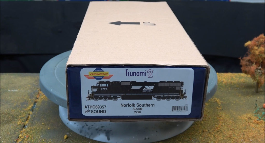 Athearn Genesis HO EMD SD70M box