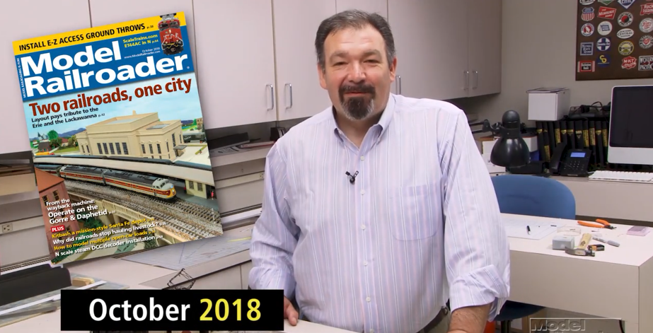 Inside the October 2018 Model Railroader