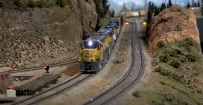 100-car Union Pacific coal train at Extreme Trains November 2018