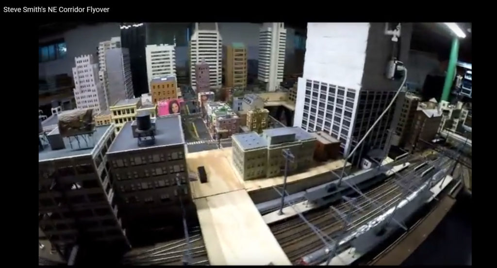 Arieal view of model city