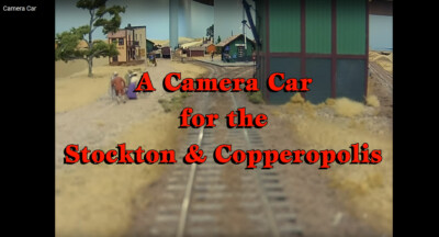 A camera car for the Stockton and Copperopolis
