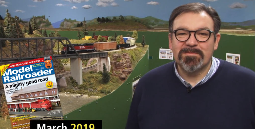 Video Inside the March 2019 Model Railroader