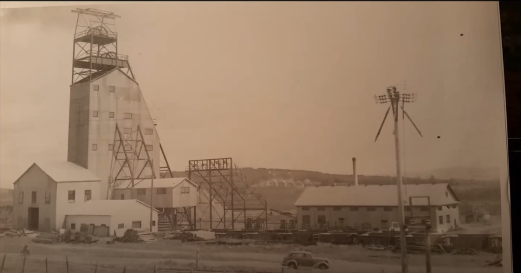 Drawing of Newport Mine