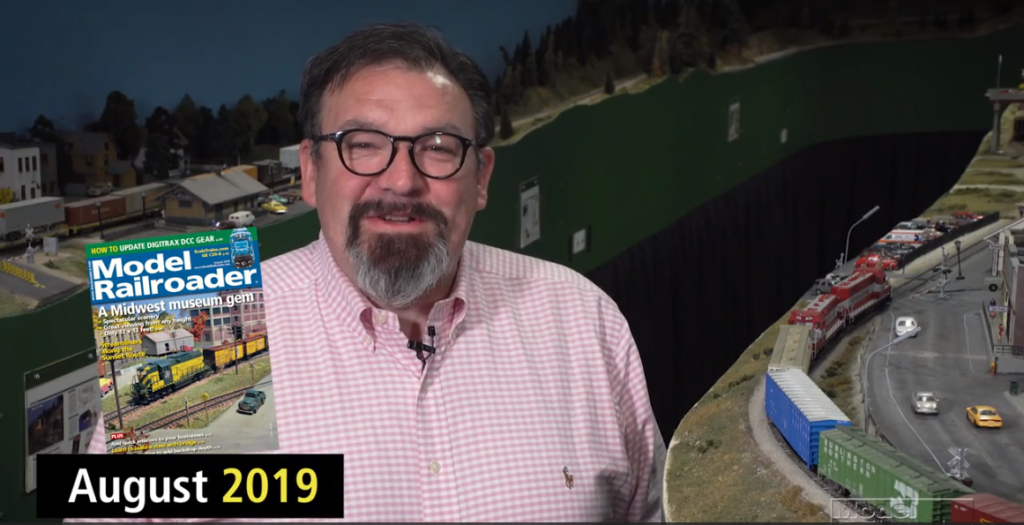 Inside the August 2019 Model Railroader