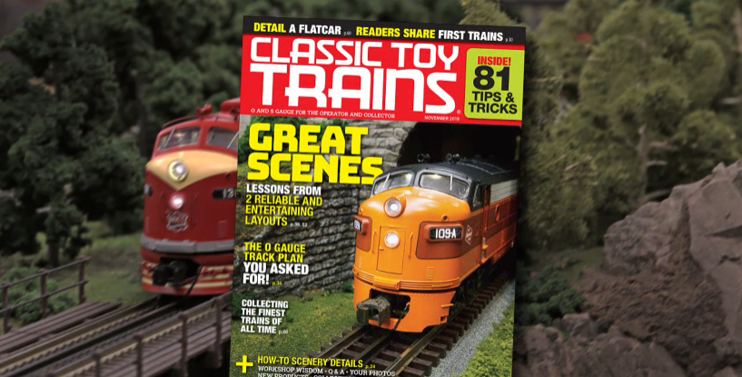 Preview the November 2019 issue of Classic Toy Trains