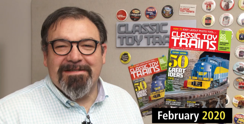 Preview the February 2020 issue of Classic Toy Trains magazine