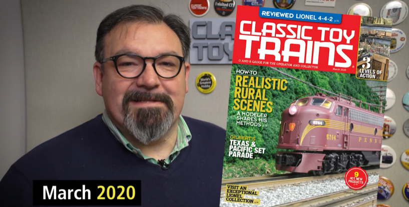 Preview the March 2020 issue of Classic Toy Trains magazine