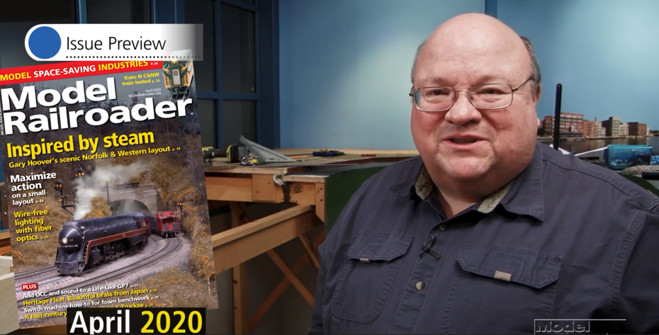 Inside the April 2020 Model Railroader