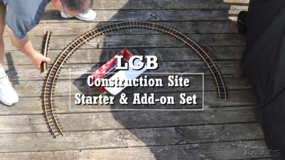 Garden Railways Product Review LGB Construction Site Starter Set