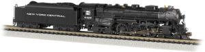 Bachmann Trains N scale New York Central 4-6-4 Hudson steam locomotive