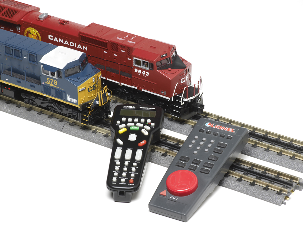 A couple of diesel models with DCC controllers