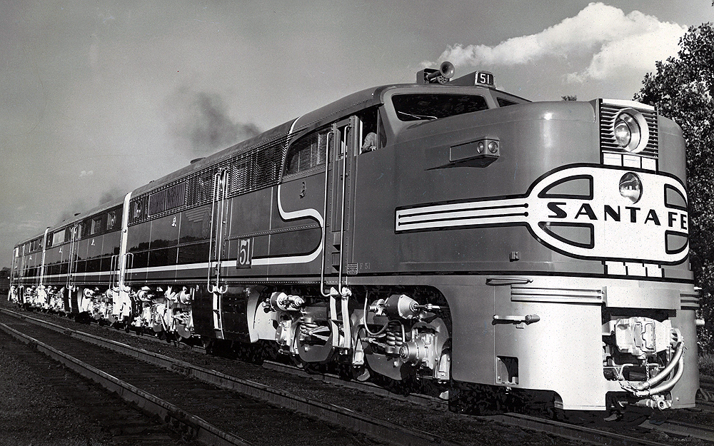 Santa Fe Railroad Steam Locomotives