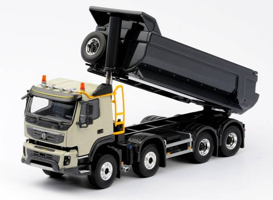150proportion Volvo FMX 500 8 x 4 dump truck Produced by Eligor distributed by b2bReplicascom