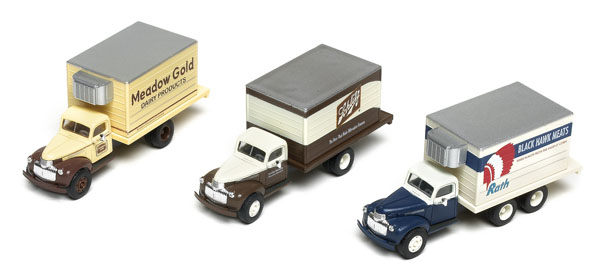 1946 Chevrolet delivery trucks
