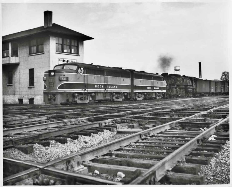 Rock Island diesel and steam at Joliet | Classic Trains Magazine