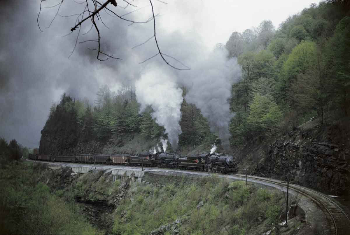 Western Maryland Railway coal train