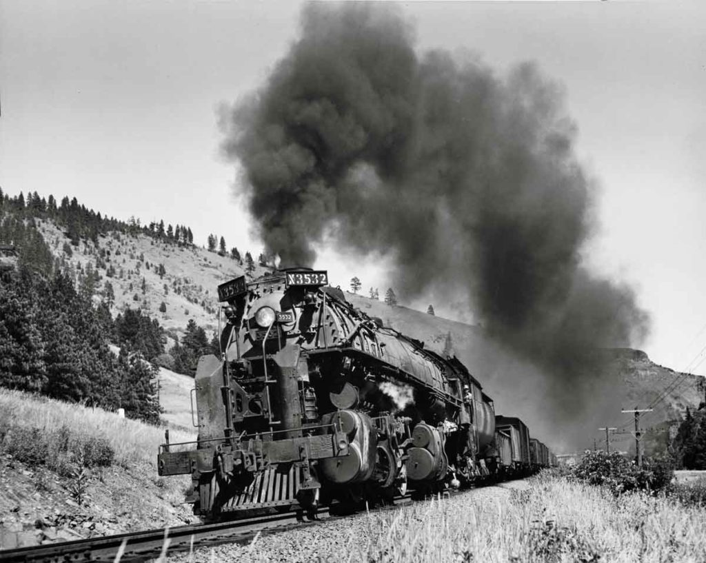 Union Pacific 2-8-8-0 in the Blue Mountains